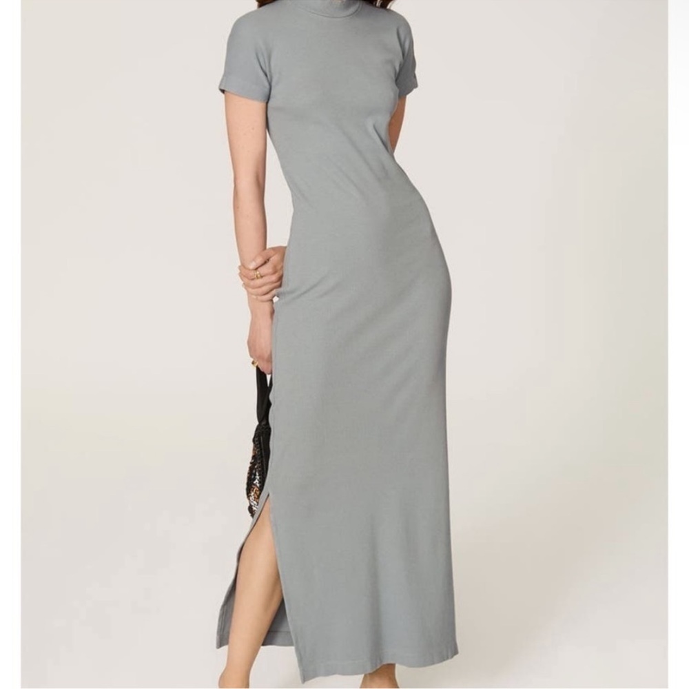 Club Monaco Mock Neck Column Dress